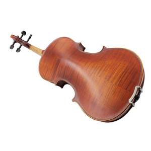 Violín Yashi <span class=keywords><strong>Barroco</strong></span> Flameado Hecho a Mano de Alta Calidad con Tapa de Abeto y Fondo/Laterales de Arce para Venta al por Mayor - Product Image 4