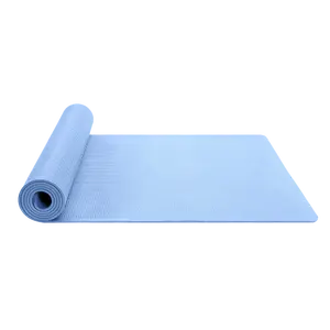 Logo customizable Personalzable exercise yoga mats position line printable PVC NBR PU TPE yoga mat factory