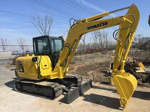 Komatsu PC56 Mini Excavator 3 Ton Operating Weight With Digging Bucket Core Engine Component Used <b>Engineering</b> <b>Machine</b> - Product Image 1