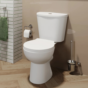 Dometic <span class=keywords><strong>WC</strong></span> Deux pièces Siège de toilette en céramique de style occidental moderne Bidet Descarga <span class=keywords><strong>horizontal</strong></span> Inodoro Montage au sol pour hôtels - Product Image 1