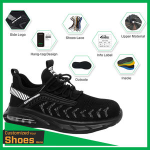 AEGISEC Zapatos de Seguridad para Hombre con Puntera de Acero <span class=keywords><strong>y</strong></span> Suela de Goma Antideslizante de Ante Vacuno - Product Image 6