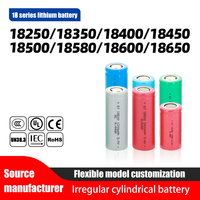 Baterai Isi Ulang Silinder Kapasitas Tinggi Semi-solid State 14430 ICR/INR14430 920mAh 1100mah 3.7V 1000 Siklus UAV Drone