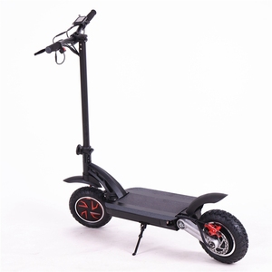 Portátil de aleación de aluminio de 11 pulgadas eléctrico plegable de doble motor <span class=keywords><strong>e</strong></span> scooter - Product Image 3