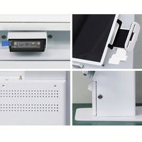 Touchwo Fast Food Restaurant File d'attente 21.5 pouces Self Service Touch Kiosk Machine tout-en-un