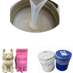 Material de caucho de silicona líquida <span class=keywords><strong>RTV2</strong></span> de dos componentes de grado alimenticio para hacer moldes de fabricación de piedra de hormigón - Product Image 5