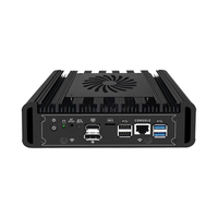 Router Firewall Mini Pfsense 6Lan PC Generasi ke-12 N100 N150 4Core I226lan Slot SIM Dukungan Modul 4G Komputer Mini Industri