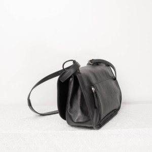 Sacs à bandoulière Hobo vintage en cuir véritable tanné végétal pour femme, grande capacité, avec fermeture éclair, collection 2026 - Product Image 5