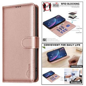 Portefeuille en cuir RFID pour <span class=keywords><strong>Vivo</strong></span> Y400 Pro Y04 Y29S Y39 5G Y29 Y38 Y04 Y78 Y36 Y27 Y35 <span class=keywords><strong>Y21</strong></span> Y21S Y11 Y15 Y12 Y17 Y20 Flip Cover - Product Image 5