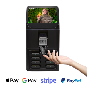 Restaurant Power Bank <strong>Vending</strong> <strong>Machine</strong> With POS Integrated 8 Slots Cell Phone Charging Rental Station Kiosk Manufacturer - Product Image 2