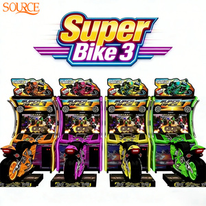 เครื่องเกมมอเตอร์ไซค์วิบากขนาด 32 นิ้ว รุ่น Super Bike 3 SB3 จาก SOURCE Commercial Arcade Motor สำหรับสวนสนุก - Product Image 2