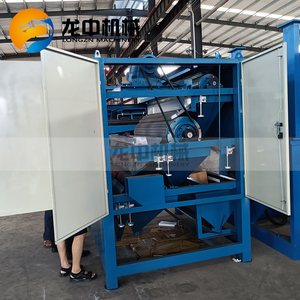 남아프리카 공화국 160*1040mm 텅스텐 주석 광석 정화 <span class=keywords><strong>1200</strong></span> 6500 가우스 드럼 자석 3 롤러 건조 자기 분리기 - Product Image 4