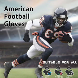 Gants <span class=keywords><strong>de</strong></span> football originaux personnalisés pour jeunes joueurs <span class=keywords><strong>de</strong></span> football américain receveurs <span class=keywords><strong>de</strong></span> football vente en gros - Product Image 3