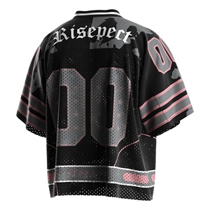 Camiseta de fútbol americano y Rugby retro auténtica para hombre, tela de grado superior para festividades y entrenamientos de fanáticos - Product Image 2