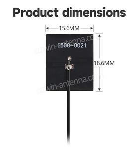 هوائي UWB عريض النطاق للغاية 18.6*15.6 مم 5.22dBi 6GHz-6.5GHz، هوائي عالي الكسب داخلي FPC PCB - Product Image 6