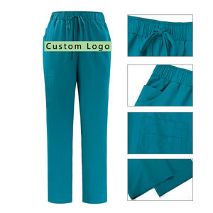 맞춤형 로고 의료 작업복 병원용 스크럽 수트 상의 & 하의 스크럽 유니폼 세트 간호사 유니폼 스크럽 세트 - Product Image 5