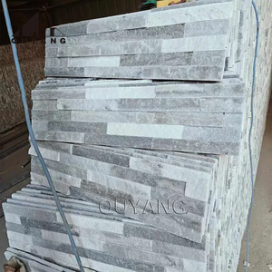 QUYANG - Revestimiento de Pared Exterior de <span class=keywords><strong>Piedra</strong></span> de Pizarra Gris Decorativa Moderna para Exteriores, Venta al por Mayor - Product Image 5