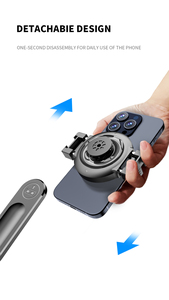 Video en vivo Tiktok trípode magnético selfie stick con 1/4 tornillo Bluetooth control remoto imán selfie stick - Product Image 3