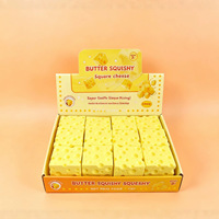 Jouet Squishy en Mousse PU Southpeak à Rebond Lent, Thème Fromage, Mochi, pour Thérapie Manuelle, Outil de Soulagement de l'ADHD, de l'Autisme et de l'Anxiété, Sensible, DPS