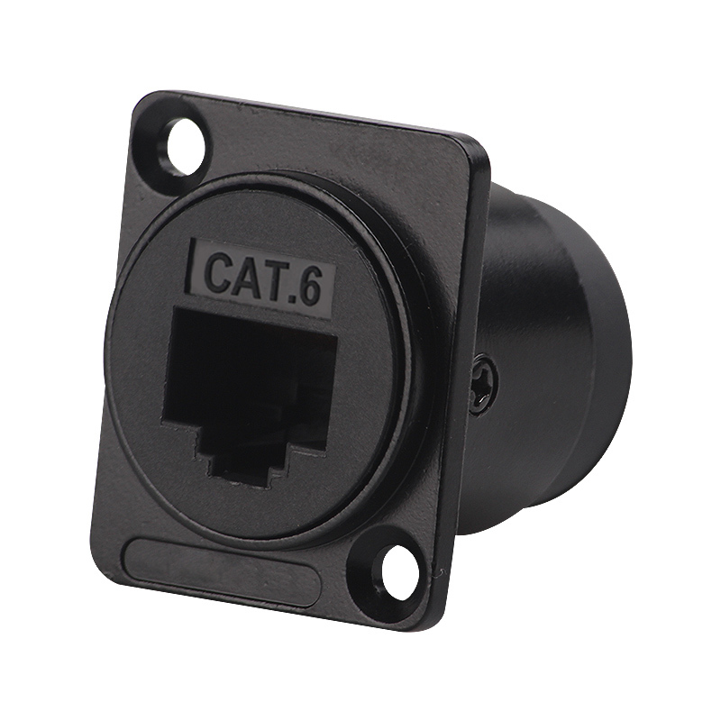 Сетевой модуль Keystone Jack Тип D CAT6 RJ45 для прямоточного соединительного разъема для двухпроходных модулей CAT6 Keystone Jack