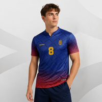 Maillot de football rétro HOSTARON de haute qualité pour hommes, ensemble complet d'uniformes de football sublimés personnalisés 7v7 pour hommes