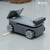 Carro robótico ROS con ruedas McNaum, Raspberry Pi, navegación 3D SLAM de código abierto
