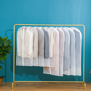 Housse de vêtement en gros, housse anti-poussière pour vêtements, housses de vêtements en PEVA pour placard, vêtements transparents, rangement en plastique, housse anti-poussière pour costume - Product Image 6