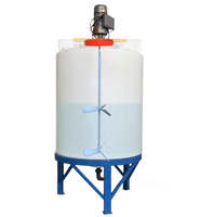 Agitateur de mélange chimique en plastique PE rotatif de haute qualité, mélangeur de jus pour la transformation alimentaire, composant principal du moteur inclus