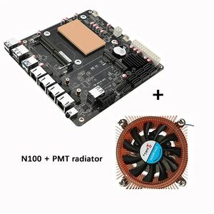 Placa base NAS de cortafuegos de 6 bahías N100 N150 N305 N355 Intel 4x <span class=keywords><strong>2</strong></span>,5G LANs <span class=keywords><strong>2</strong></span> * NVMe 6 * SATA3.0 DDR5 Mini ITX placa base <span class=keywords><strong>PCIex1</strong></span> - Product Image 2