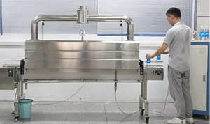 Máquina de Túnel de Termoencogimiento de Etiquetas de Plástico para Latas de <span class=keywords><strong>Cerveza</strong></span>/Botellas de Vidrio/Frascos con Generador de Vapor - Product Image 6