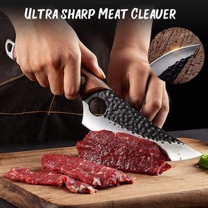 <span class=keywords><strong>Couteau</strong></span> à désosser <span class=keywords><strong>forgé</strong></span> à la main avec fourreau couteaux de boucher fabriqués en chine couteaux de Chef - Product Image 6