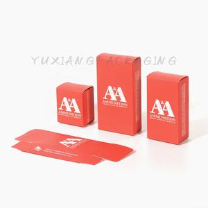 Maßgefertigte 9mm Papier-Munitionsbox Kartonverpackung Individuell Bedruckte Munitionsbehälter mit Kunststoffeinlagen |   OEM/ODM Großmengen-Munitionslagerung - Product Image 3