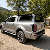 Capot rigide en aluminium HF Overland pour pick-up 4x4, compatible avec le modèle Ram 1500 2025