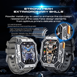 Smartwatch da Uomo X1pro 2025 con Batteria da 1000mAh, Display AMOLED, <span class=keywords><strong>Fitness</strong></span> Tracker, Monitoraggio della Salute, Impermeabile <span class=keywords><strong>per</strong></span> <span class=keywords><strong>Nuoto</strong></span> e Attività all'Aperto - Product Image 5