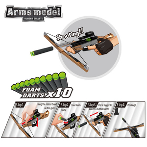 بناء كتلة لينة رصاصة اليد القوس والنشاب اللعب ألعاب للأطفال - Product Image 3