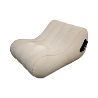 Canapé gonflable multifonction portable et pliable, lit gonflable, chaise, coussin, repose-jambes pour un soutien confortable