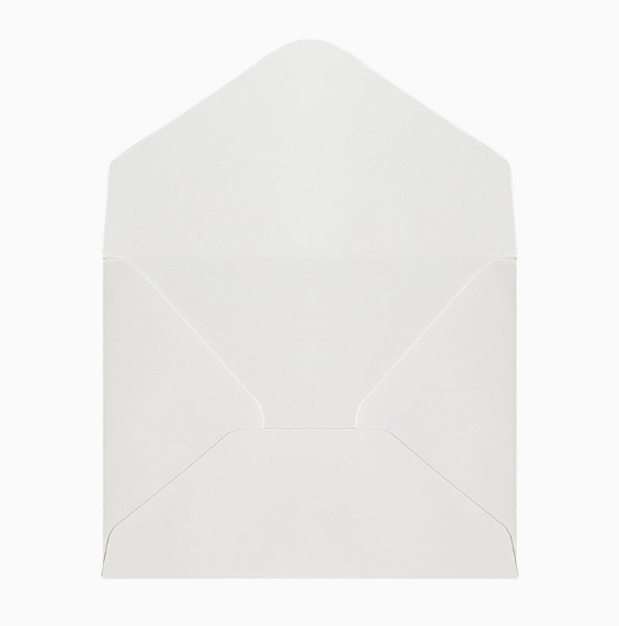 Enveloppe blanche