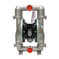 Fabricant chimique Pompe AODD de bonne qualité en acier inoxydable de 3 pouces/pompe à double membrane pneumatique