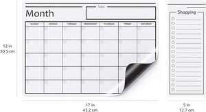<span class=keywords><strong>Calendrier</strong></span> magnétique pour réfrigérateur, planification des activités quotidiennes, hebdomadaires et mensuelles, tâches ménagères, aimants pour réfrigérateur, <span class=keywords><strong>calendrier</strong></span> - Product Image 6