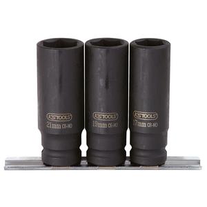 KS เครื่องมือ1/2 "ชุดหกเหลี่ยม impactsocket, 3ชิ้น, ยาว - Product Image 1