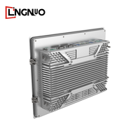LPC FR121 W PC Industriale con Pannello da 12,1 Pollici, CPU Intel di 13a Generazione Opzionale, RAM e SSD Personalizzabili, IP65, Frontale in Alluminio per Monitoraggio Energetico