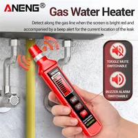 Détecteur de gaz combustible portable ANENG GN801, testeur intelligent de fuite de méthane avec sensibilité réglable haute/basse et alarme