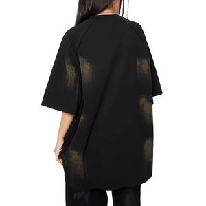 Camiseta Deportiva Informal de Moda para Hombre, Lavada, de Gran Tamaño, de Alta Calidad, con Hombros Caídos, Estilo Vintage, Holgada - Product Image 6