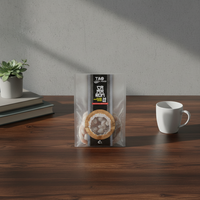 Sachets refermables à trois soudures pour sushi, pizza, aliments pour animaux, sucre - Matériau en résine PET durable, impression de logo personnalisée