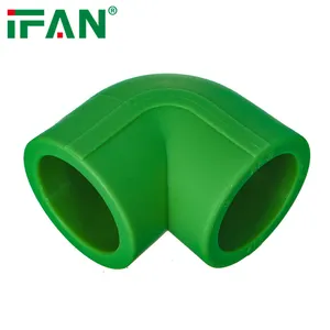 IFAN vente en gros raccord de plomberie de haute qualité 20mm - 110mm raccords de tuyauterie en plastique coude PPR