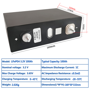 แบตเตอรี่ลิเธียมไอออน NMC แบบแท่งปริซึม ชาร์จได้ <span class=keywords><strong>3</strong></span>.7V เกรด A ยี่ห้อซันโวดา ความจุ 100Ah <span class=keywords><strong>3</strong></span>.7v สำหรับใช้กับยานยนต์ไฟฟ้า - Product Image 4