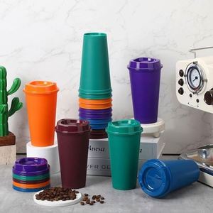Gobelet à café personnalisable en PP, léger et portable, directement de l'usine, pour promotion et événements - Product Image 2