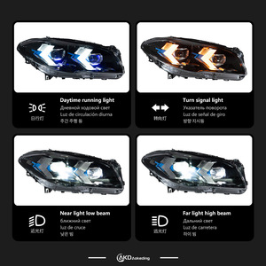Flecha LED Luz de circulación diurna Conjunto de señal de giro Lámpara frontal apta para BMW 5 Series F10 11-17 Uso transfronterizo - Product Image 5