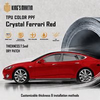 Film de protection de peinture automobile en TPU PPF auto-réparant, changeant de couleur, anti-rayures, personnalisable OEM