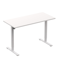 Bureau électrique moderne en gros, réglable en hauteur, assis-debout, ergonomique, pour bureau à domicile, en métal, programmable, OEM