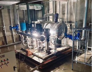 Bomba de refuerzo vertical multietapa de ahorro energético, equipo de suministro de agua sin frecuencia negativa para uso industrial, bomba multietapa NNP - Product Image 4